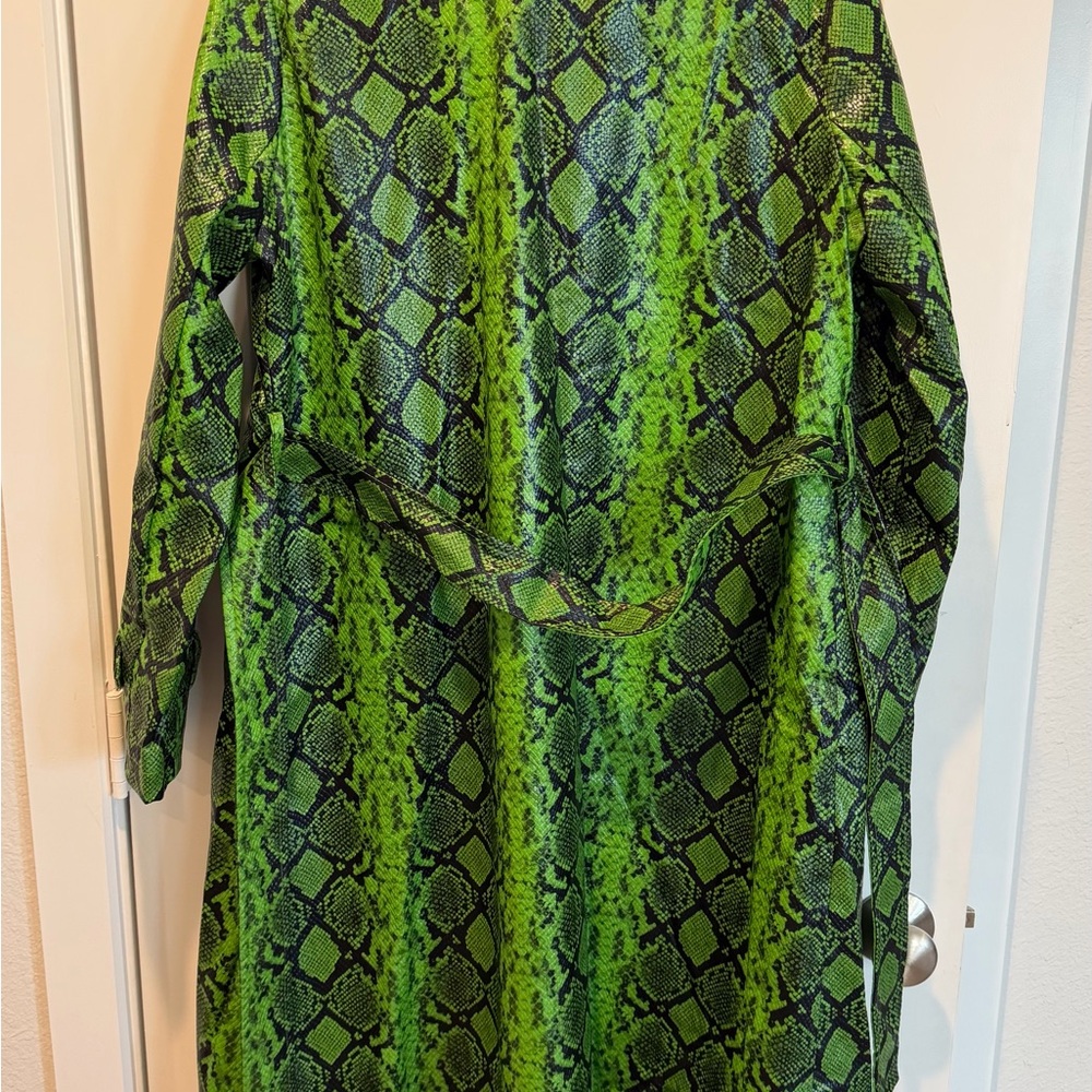 Green Snake Coat - Picture 4 of 4